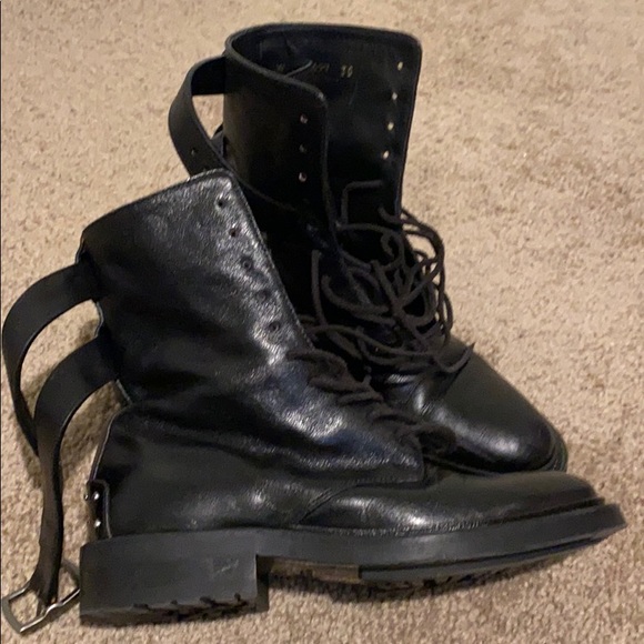 Saint Laurent Combat Boots - Picture 6 of 9